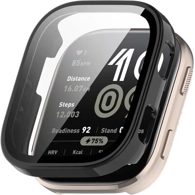 INF Klares PC-Gehäuse mit gehärteter Folie für Amazfit BIP 6 Schwarz INF Klares PC-Gehäuse mit gehärteter Folie für Amazfit BIP 6 Schwarz