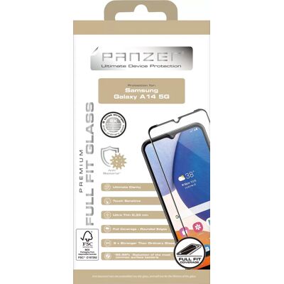 Samsung Galaxy A14 5G Vollschutzglas Schwarz - Displayschutz Samsung Galaxy A14 5G Vollschutzglas Schwarz - Displayschutz