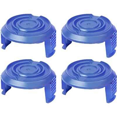 INF Spulenabdeckung 4er-Pack – ABS Ersatz-Spulenkappen, Quick-Fit, kompatibel mit SPEAR & JACKSON, MAC ALLISTER, QUALCAST, WORX INF Spulenabdeckung 4er-Pack – ABS Ersatz-Spulenkappen, Quick-Fit, kompatibel mit SPEAR & JACKSON, MAC ALLISTER, QUALCAST, WORX