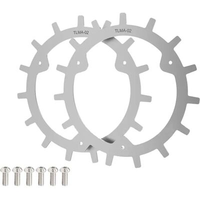 INF Anti-Rutsch Traktionsspikes für Robotermäher – Kaltgewalzter Stahl, Silber, kompatibel mit Mammotion Yuka Mini INF Anti-Rutsch Traktionsspikes für Robotermäher – Kaltgewalzter Stahl, Silber, kompatibel mit Mammotion Yuka Mini