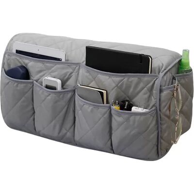 INF Sofa-Armlehnen-Organizer, Fernbedienungs-Halter Grau INF Sofa-Armlehnen-Organizer, Fernbedienungs-Halter Grau