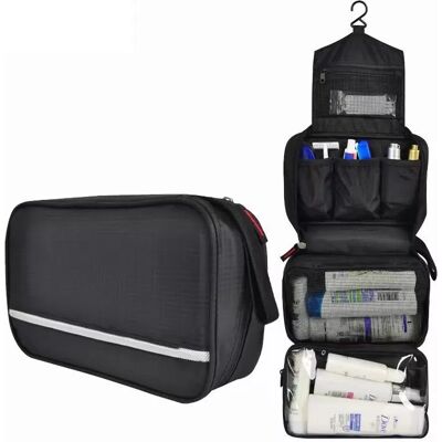 INF Aufklappbare wandhängende Kosmetiktasche INF Aufklappbare wandhängende Kosmetiktasche