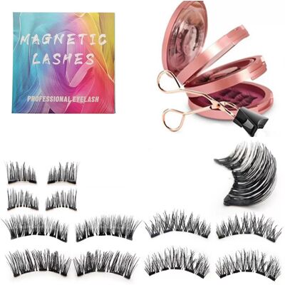 INF 5 Magnetische 3-Lagen-Wimpernset mit Applikator - Schwarz INF 5 Magnetische 3-Lagen-Wimpernset mit Applikator - Schwarz