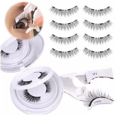 INF Magnetische Wimpern - Rundes Box-Set mit Applikator INF Magnetische Wimpern - Rundes Box-Set mit Applikator
