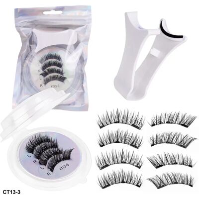 INF Magnetische Wimpern mit Applikator - CT13-3 (2 Paare) INF Magnetische Wimpern mit Applikator - CT13-3 (2 Paare)