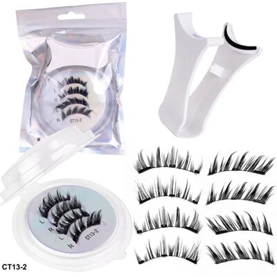 INF Magnetische Wimpern mit Applikator - CT13-2, 2 Paare INF Magnetische Wimpern mit Applikator - CT13-2, 2 Paare