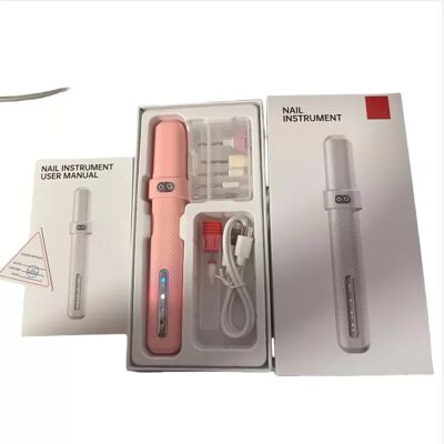 INF Tragbare elektrische Nagelfeile - Professionelle Nagelfeile für Maniküre und Pediküre Rosa INF Tragbare elektrische Nagelfeile - Professionelle Nagelfeile für Maniküre und Pediküre Rosa