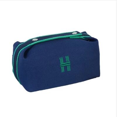INF Tragbare Premium-Kosmetiktasche – Große Kapazität für Toilettenartikel Blau INF Tragbare Premium-Kosmetiktasche – Große Kapazität für Toilettenartikel Blau