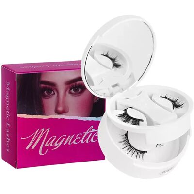 INF Magnetische Wimpern 2 Paare - Kein Kleber nötig, wiederverwendbare falsche Wimpern für einfache Anwendung INF Magnetische Wimpern 2 Paare - Kein Kleber nötig, wiederverwendbare falsche Wimpern für einfache Anwendung