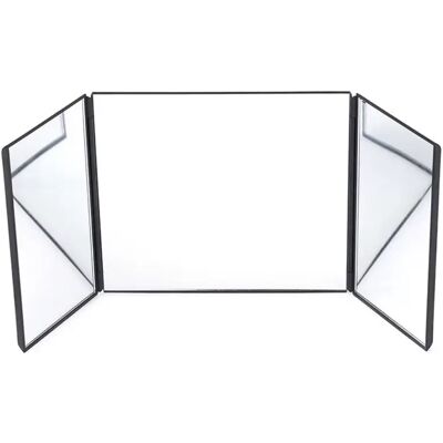 INF Schwarzer LED-beleuchteter Schminkspiegel - Auto-Sonnenblenden-Kosmetikspiegel INF Schwarzer LED-beleuchteter Schminkspiegel - Auto-Sonnenblenden-Kosmetikspiegel