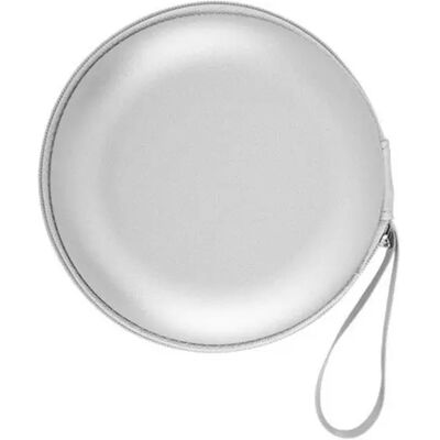 INF LED Make-up-Spiegeltasche — Wiederaufladbare, tragbare Kosmetiktasche mit Touch-Steuerung, 3-farbiger stufenloser Silber INF LED Make-up-Spiegeltasche — Wiederaufladbare, tragbare Kosmetiktasche mit Touch-Steuerung, 3-farbiger stufenloser Silber