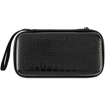 INF LED-Make-up-Spiegel-Tasche – Beleuchtete Reise-Kosmetiktasche mit stufenlos dimmbarer Touch-LED und Reißverschluss Schwarz INF LED-Make-up-Spiegel-Tasche – Beleuchtete Reise-Kosmetiktasche mit stufenlos dimmbarer Touch-LED und Reißverschluss Schwarz
