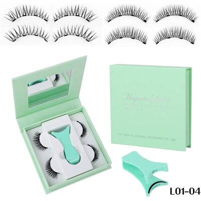 INF Magnetische falsche Wimpern 2 Paar – ohne Kleber, hochwertige Faser, wasserdicht, natürlicher Schwung, inkl. Applikator INF Magnetische falsche Wimpern 2 Paar – ohne Kleber, hochwertige Faser, wasserdicht, natürlicher Schwung, inkl. Applikator