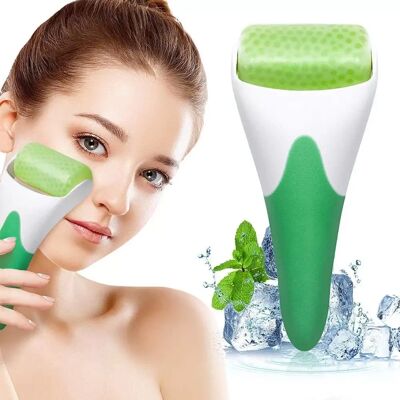 INF Ice Roller Gesichts- und Körpermassage Roller – ABS kühlender Cryo-Roller mit Mikronadelroller Grün INF Ice Roller Gesichts- und Körpermassage Roller – ABS kühlender Cryo-Roller mit Mikronadelroller Grün
