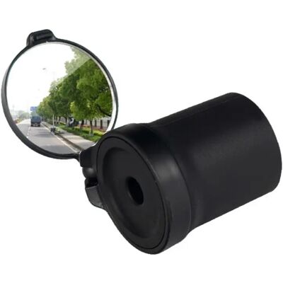 INF Fahrrad Lenkerend-Rückspiegel — 36mm großer Spiegel, 360° verstellbar, Schraubverschluss, passend für 3.2-3.4cm INF Fahrrad Lenkerend-Rückspiegel — 36mm großer Spiegel, 360° verstellbar, Schraubverschluss, passend für 3.2-3.4cm