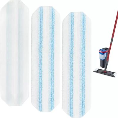 INF Mikrofaser-Mopp-Pad-Nachfüllungen - 3er-Pack, kompatibel mit Vileda H2Pro & O-Cedar INF Mikrofaser-Mopp-Pad-Nachfüllungen - 3er-Pack, kompatibel mit Vileda H2Pro & O-Cedar