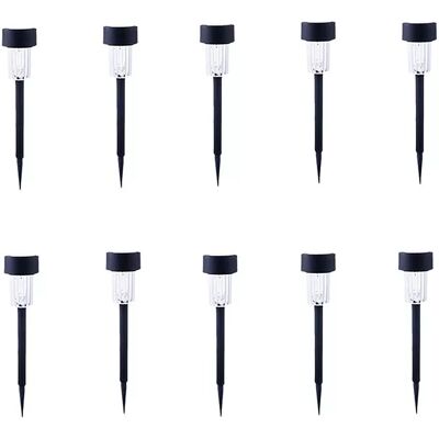 INF 10er-Pack Solar LED Rasenleuchten - Weißes Licht INF 10er-Pack Solar LED Rasenleuchten - Weißes Licht