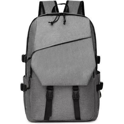 INF Laptop-Rucksack für Geschäftsleute mit großem Fassungsvermögen Grau INF Laptop-Rucksack für Geschäftsleute mit großem Fassungsvermögen Grau