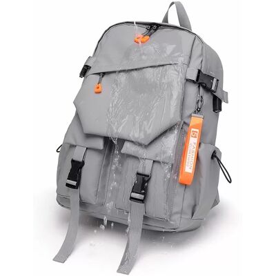 INF Großer, wasserabweisender Freizeitrucksack für Reisen, Schule und Universität Grau INF Großer, wasserabweisender Freizeitrucksack für Reisen, Schule und Universität Grau