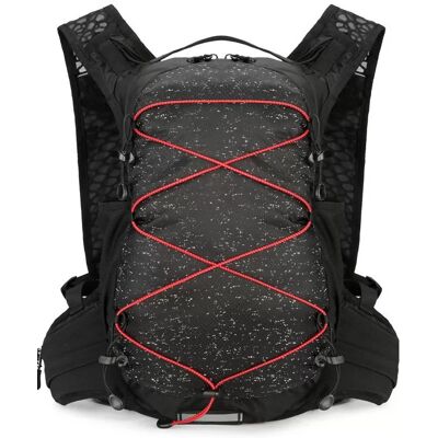 INF Multifunktionaler Polyester Westenrucksack - Outdoor Sport & Fahrradrucksack Schwarz INF Multifunktionaler Polyester Westenrucksack - Outdoor Sport & Fahrradrucksack Schwarz