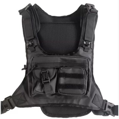 INF Outdoor Lauf- und Radweste - Sportrucksack mit mehreren Taschen Schwarz INF Outdoor Lauf- und Radweste - Sportrucksack mit mehreren Taschen Schwarz