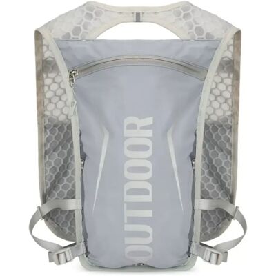 INF Leichter, atmungsaktiver Fahrradrucksack für Outdoor-Sport und Marathonlauf Grau INF Leichter, atmungsaktiver Fahrradrucksack für Outdoor-Sport und Marathonlauf Grau