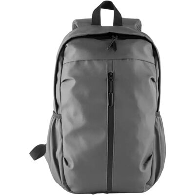 INF Vielseitiger Polyester-Rucksack: Wasserdicht, Diebstahlsicher und mit großem Fassungsvermögen für Business, Reisen und Grau INF Vielseitiger Polyester-Rucksack: Wasserdicht, Diebstahlsicher und mit großem Fassungsvermögen für Business, Reisen und Grau