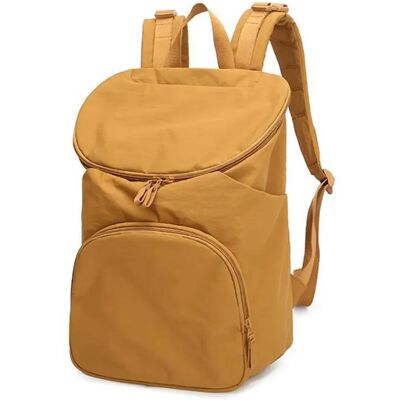 INF Nylon Oxford Mehrfachfach Rucksack — wasserabweisend, 16-inch Laptopfach, Trolley-Sleeve Gelb INF Nylon Oxford Mehrfachfach Rucksack — wasserabweisend, 16-inch Laptopfach, Trolley-Sleeve Gelb