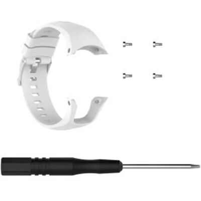 INF Suunto Spartan Trainer Wrist HR Silikon Weiß Uhrenarmband INF Suunto Spartan Trainer Wrist HR Silikon Weiß Uhrenarmband