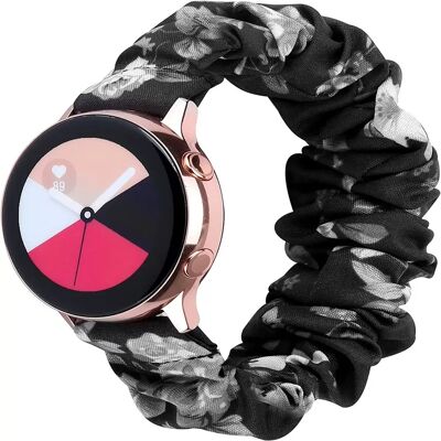 INF 19mm Silber Verbinder Compatible with Samsung/Huawei Smartwatch Armband - Modisches Scrunchie Design INF 19mm Silber Verbinder Compatible with Samsung/Huawei Smartwatch Armband - Modisches Scrunchie Design