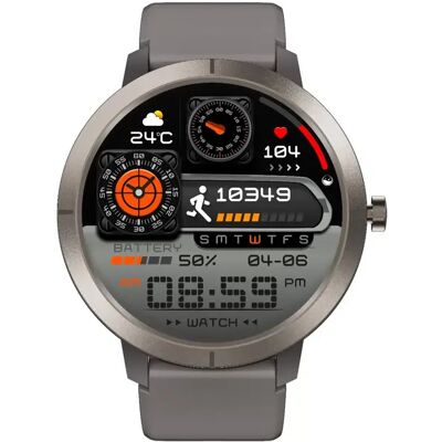 INF GPS Smartwatch mit Multi-Satellitenpositionierung, AMOLED-Bildschirm & Bluetooth-Anruf Grau INF GPS Smartwatch mit Multi-Satellitenpositionierung, AMOLED-Bildschirm & Bluetooth-Anruf Grau