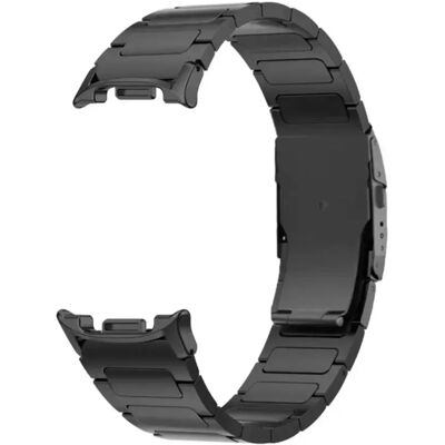 INF Titan-Metallarmband mit Doppelschließe, kompatibel mit Samsung Watch 8/8 Classic Schwarz INF Titan-Metallarmband mit Doppelschließe, kompatibel mit Samsung Watch 8/8 Classic Schwarz