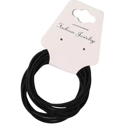 INF Haargummis im 10er-Pack Schwarz INF Haargummis im 10er-Pack Schwarz