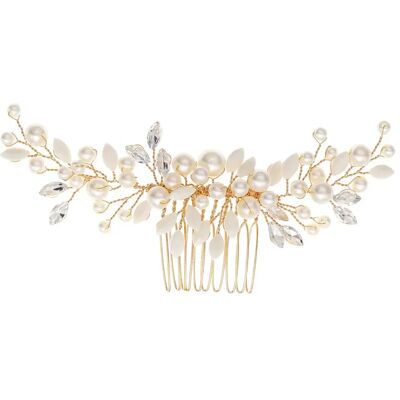 INF Goldene Haarnadel mit Strasssteinen INF Goldene Haarnadel mit Strasssteinen