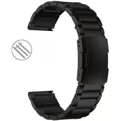 INF Uhrenarmband aus Titan – 19,6 mm Schwarz INF Uhrenarmband aus Titan – 19,6 mm Schwarz
