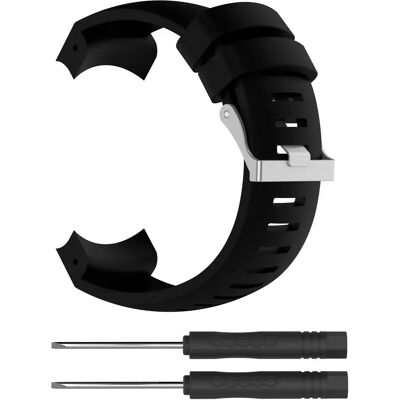 INF Silikonarmband für Suunto Core ALU - Schwarz INF Silikonarmband für Suunto Core ALU - Schwarz