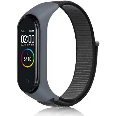 INF Nylon-Uhrenarmband für Xiaomi Band 8/9 Grau INF Nylon-Uhrenarmband für Xiaomi Band 8/9 Grau