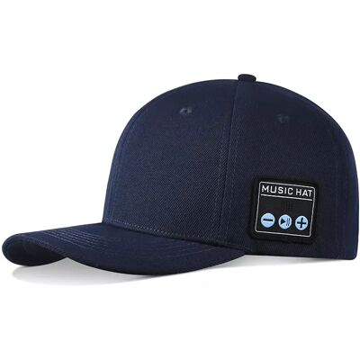 INF YX2 Bluetooth Earphone Baseball Cap - Navy Blue INF YX2 Bluetooth Earphone Baseball Cap - Navy Blue