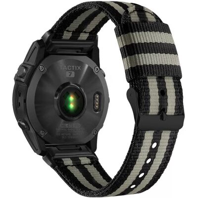 INF 22 mm Uhrenarmband aus Nylon und Canvas mit Schnellverschluss für Garmin Fenix 8/7X Pro 22 mm INF 22 mm Uhrenarmband aus Nylon und Canvas mit Schnellverschluss für Garmin Fenix 8/7X Pro 22 mm
