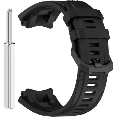 INF Silikon-Uhrenarmband für Amazfit T-Rex 3 Schwarz INF Silikon-Uhrenarmband für Amazfit T-Rex 3 Schwarz