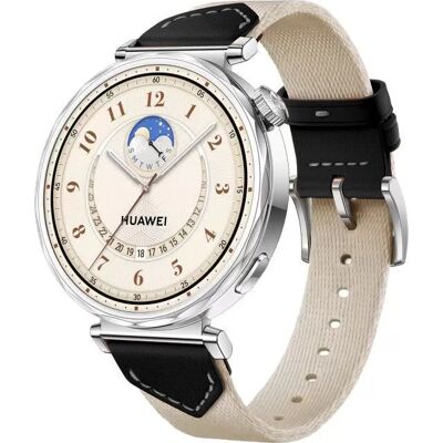 INF Nylon-Uhrenarmband für Huawei GT5/GT4 Schwarz-Weiss INF Nylon-Uhrenarmband für Huawei GT5/GT4 Schwarz-Weiss