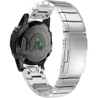 INF Silbernes Uhrenarmband für Fenix 5s/6s/7s/8 43mm INF Silbernes Uhrenarmband für Fenix 5s/6s/7s/8 43mm