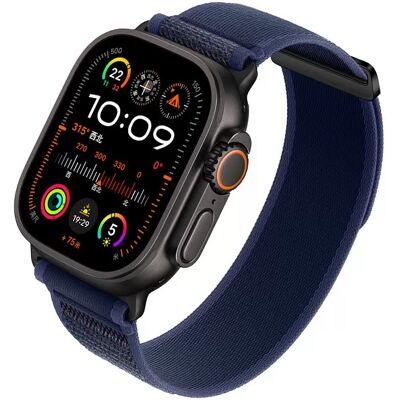 INF Nylon-Uhrenarmbänder kompatibel mit Apple Watch - Atmungsaktive Sport Loop-Armbänder für iWatch Series S Blau INF Nylon-Uhrenarmbänder kompatibel mit Apple Watch - Atmungsaktive Sport Loop-Armbänder für iWatch Series S Blau