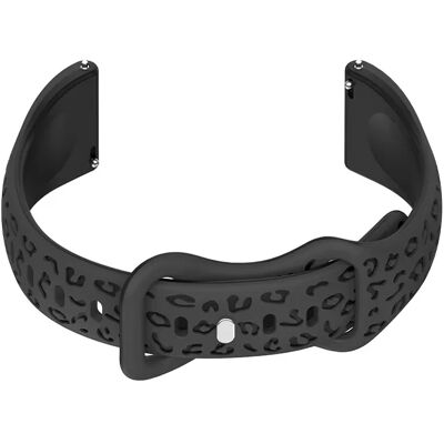 INF Grau-schwarzes Silikon-Uhrenarmband - 16 mm INF Grau-schwarzes Silikon-Uhrenarmband - 16 mm