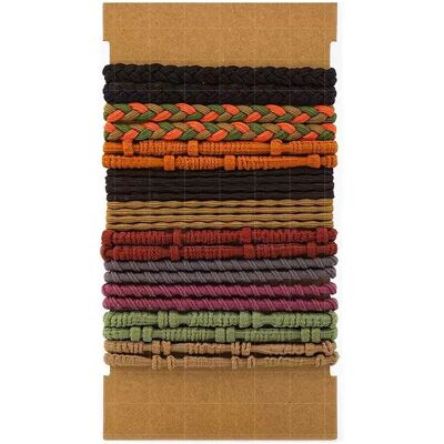 INF Boho Geflochtenes Haargummi-Set (3-20 Stück) INF Boho Geflochtenes Haargummi-Set (3-20 Stück)