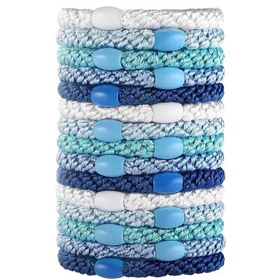 INF Marineblaue Haargummis - 15er Pack INF Marineblaue Haargummis - 15er Pack