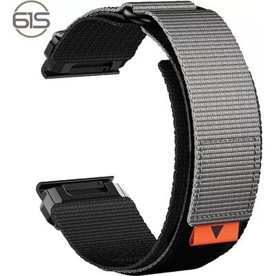 INF 26mm Nylon-Uhrenarmband für Garmin Fenix 8/7X Pro/5X/6X Grau INF 26mm Nylon-Uhrenarmband für Garmin Fenix 8/7X Pro/5X/6X Grau