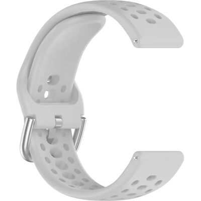 INF Amazfit Active 2 Armband - Atmungsaktiver Silikon Sport Ersatz Grau INF Amazfit Active 2 Armband - Atmungsaktiver Silikon Sport Ersatz Grau