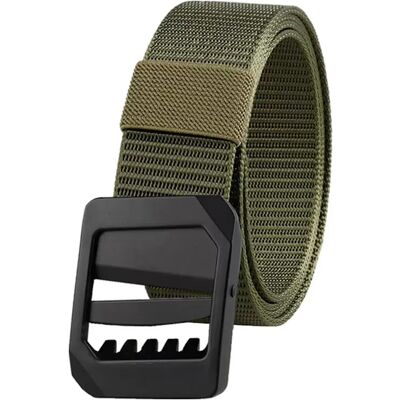 INF Taktischer Gürtel mit D-Ring-Schnalle Grün INF Taktischer Gürtel mit D-Ring-Schnalle Grün