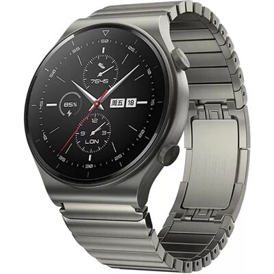 INF Elegantes Gunmetal 22mm Edelstahl Uhrenarmband Ersatz INF Elegantes Gunmetal 22mm Edelstahl Uhrenarmband Ersatz